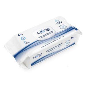 TOALLITAS HIGIENE CORPORAL ADULTO SOFT & CARE LEA 64 UDS.